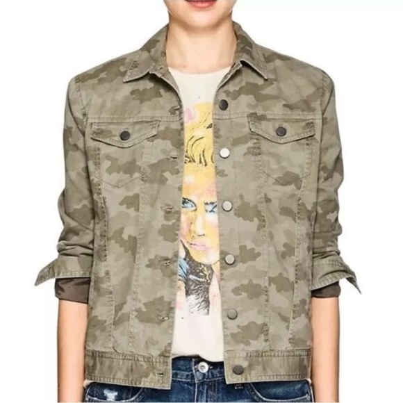 ATM Anthony Thomas Melillo Jackets & Blazers - ATM ANTHONY THOMAS MELILLO Camouflage Print Utility Jacket Sz S